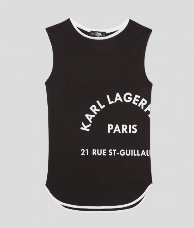 GIRLS RUE ST-GUILLAUME DRESS - Black