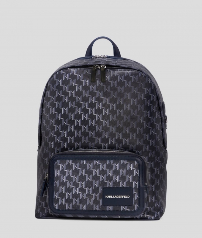 WOMEN'S K/VOYAGE BACKPACK - Navy Blue Monogram