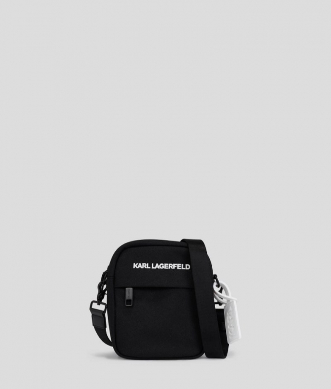 MEN'S K/PASS CROSSBODY BAG - Black