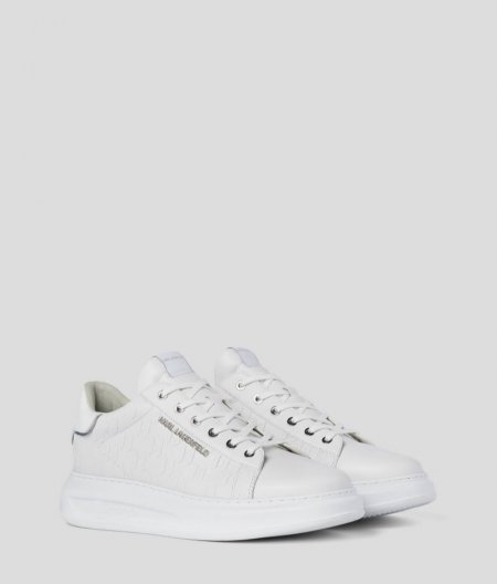 MEN'S K/Monogram Kapri Sneaker - White