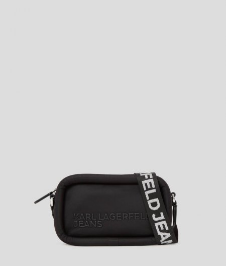 WOMEN'S KLJ PUFFY CAMERA BAG - BLACK