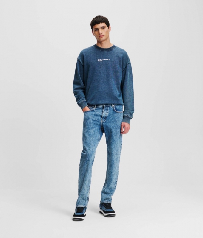 MEN'S KLJ TAPERED JEANS - Heavy Acid Dark Blue