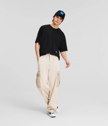 MEN'S KLJ MIX MATERIAL UTILITY PANTS - Whitecap Gray