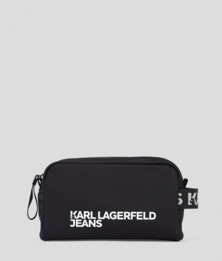 MEN'S NYLON WASHBAG - Black