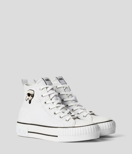 WOMEN'S IKON KAMPUS MAX NFT HIGH TOP SNEAKER - White