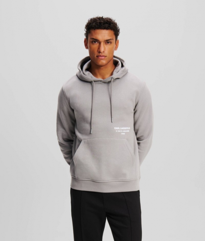 MEN'S RUE ST-GUILLAUME HOODIE - Dark Grey