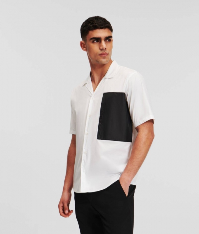 MEN'S CASUAL SHIRT - White