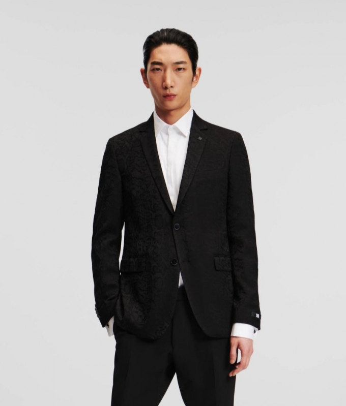 MEN'S TAILORED JACKET - Black