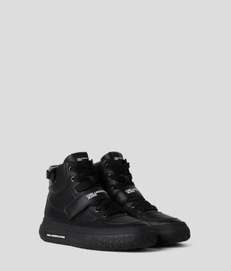 MEN'S KLJ KUP HI-TOP SNEAKERS - Black