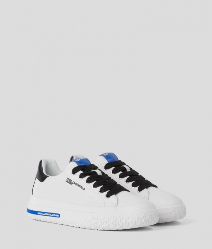 WOMEN'S KLJ LEATHER SNEAKERS - White