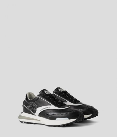 WOMEN'S IKON NFT ZONE LOW SNEAKERS - Black/White