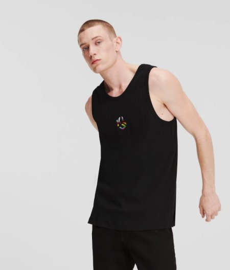 MEN'S KLJ ALL LOVE TANK TOP - BLACK