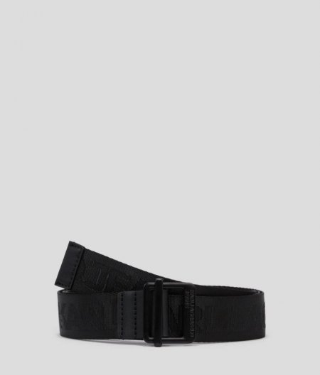 MEN'S WEBBING BELT - Black