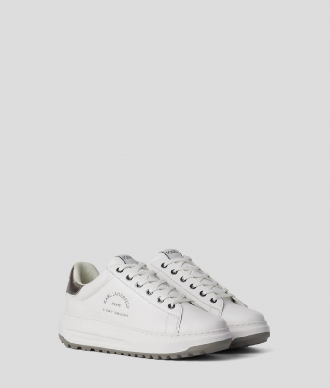 WOMEN'S RUE ST-GUILLAUME KAPRI LUG SNEAKERS - White/Silver