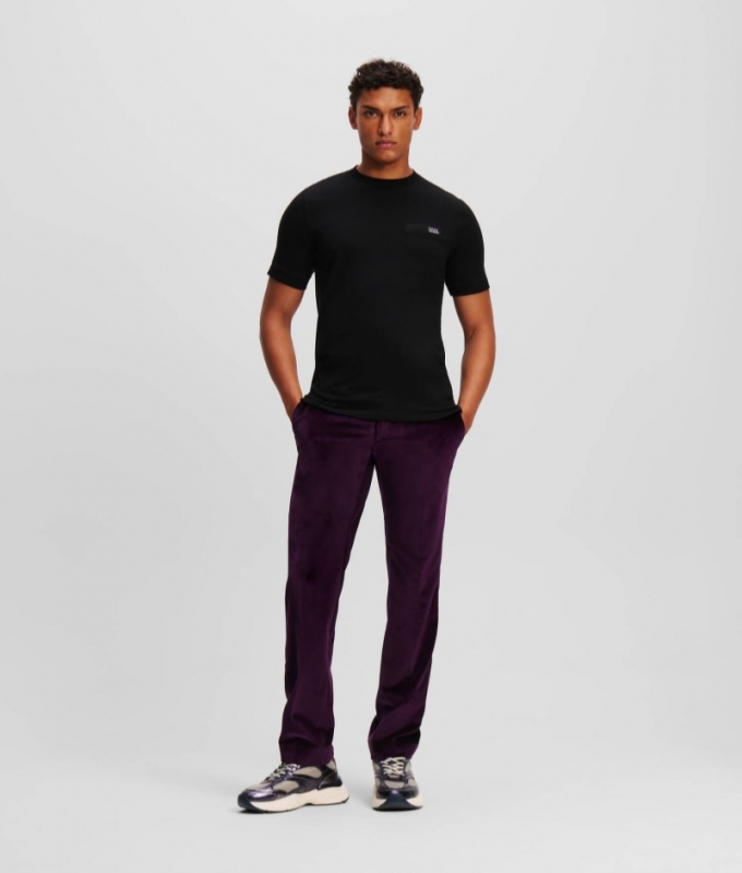 MEN'S COSMOS PANTS - Plum