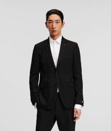 MEN'S TAILORED JACKET - Black