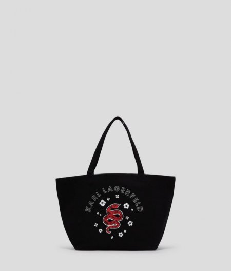 WOMEN'S LUNAR NEW YEAR SHOPPER - Black