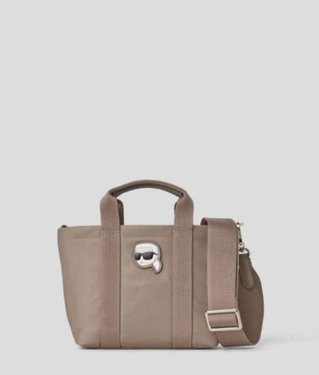 WOMEN'S IKON NYLON SMALL TOTE BAG - Ash Grey