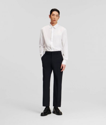 MEN'S TAILORED PANTS - Black Iris