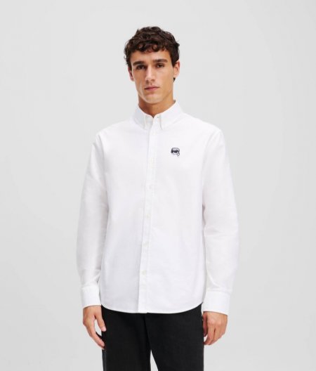 MEN'S IKON OXFORD SHIRT - White