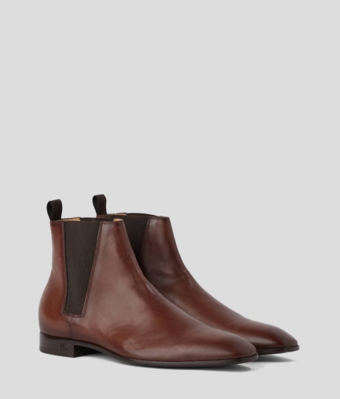 MEN'S SAMUEL CHELSEA BOOTS - BROWN