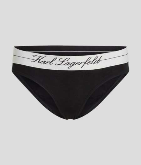 WOMEN'S HOTEL KARL BRIEFS - Black