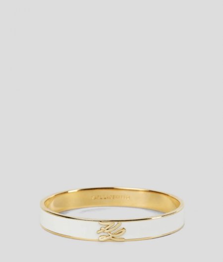 WOMEN'S K/AUTOGRAPH BANGLE - Off White