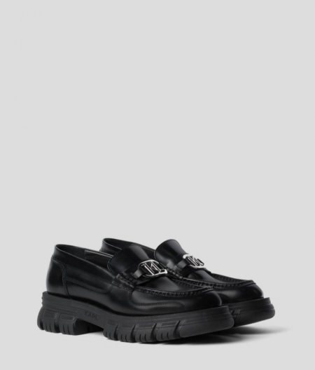 WOMEN'S PRECINCT KL Bit Loafers - Black