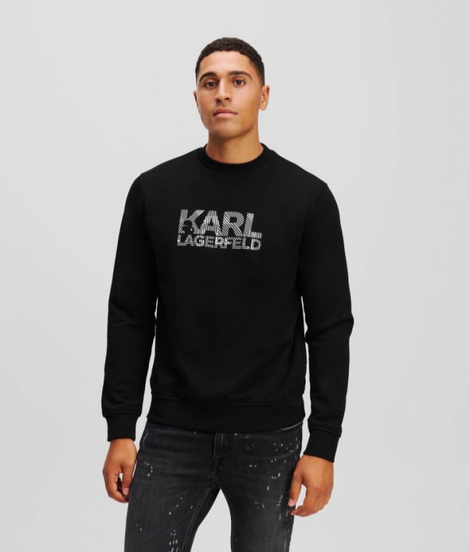 MEN'S LOGO SWEATSHIRT - Black