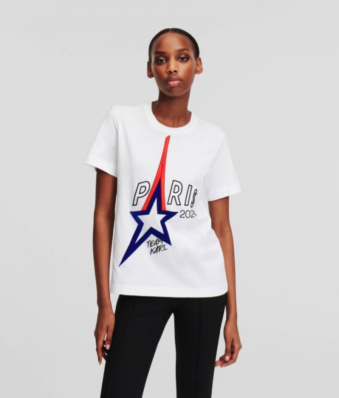 WOMEN'S PARIS T-SHIRT - White