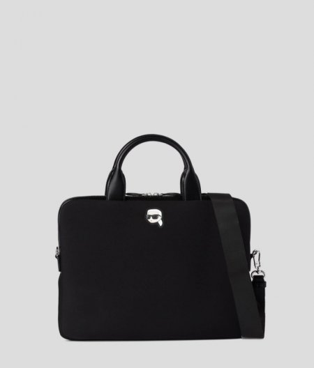 MEN'S IKON LAPTOP BAG - Black