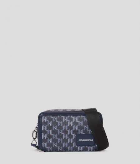 WOMEN'S K/VOYAGE CAMERA BAG - Navy Blue Monogram