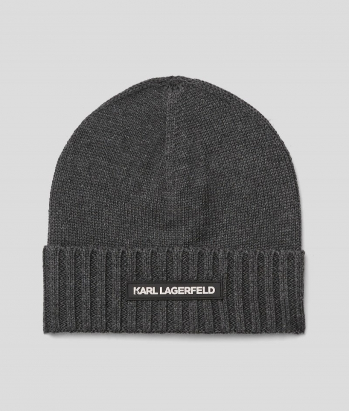 BOYS BEANIE HAT - Charcoal