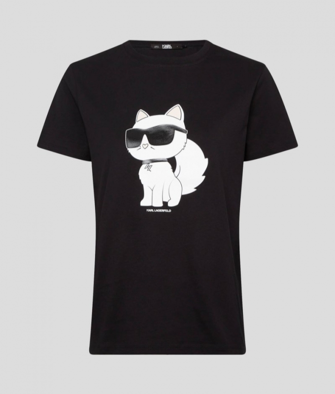 WOMEN'S KARL IKON CHOUPETTE T-SHIRT - White