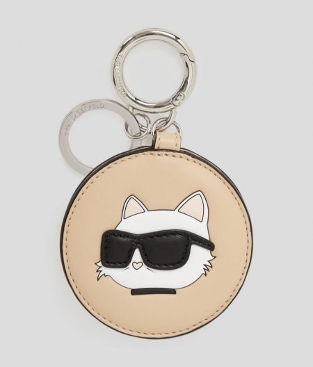 WOMEN'S IKON MIRROR KEYCHAIN - Trench Beige