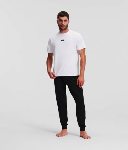 MEN'S KAMEO LOGO PAJAMA SET - Black/White