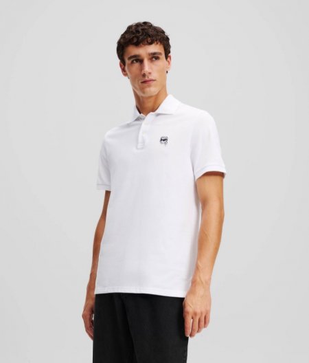 MEN'S IKON POLO SHIRT - White