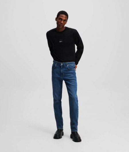 MEN'S SLIM JEANS - Washed Blue